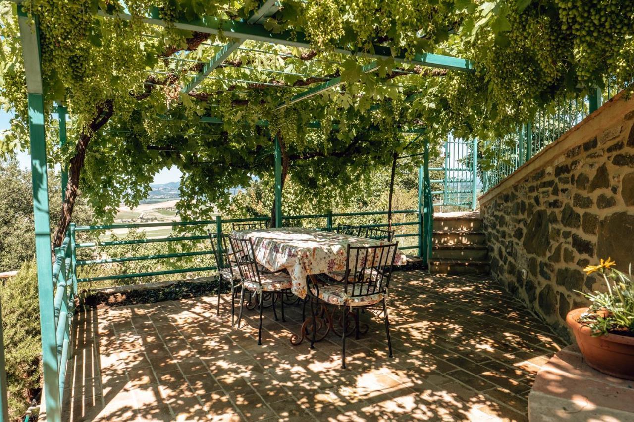 Apartament Little Val D'Orcia Montenero d'Orcia Zewnętrze zdjęcie