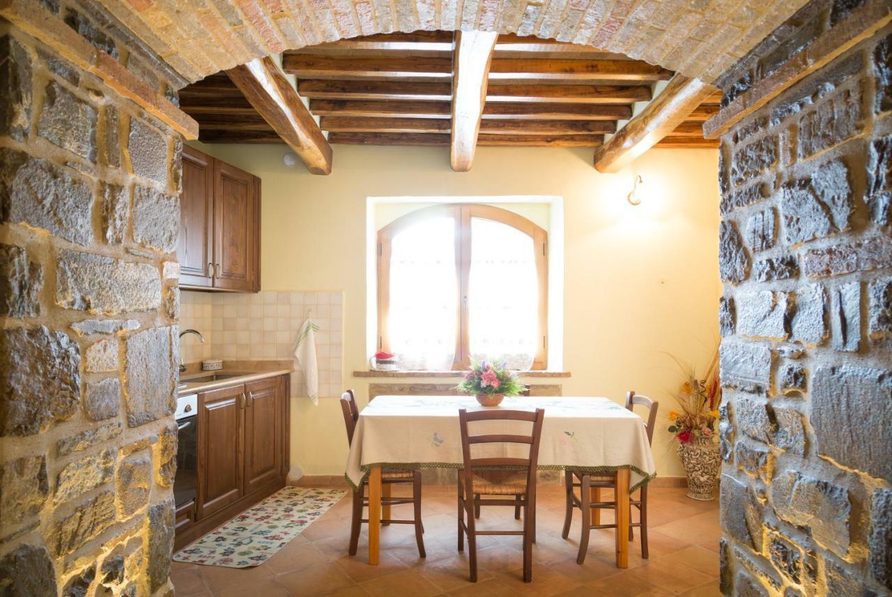 Apartament Little Val D'Orcia Montenero d'Orcia Zewnętrze zdjęcie