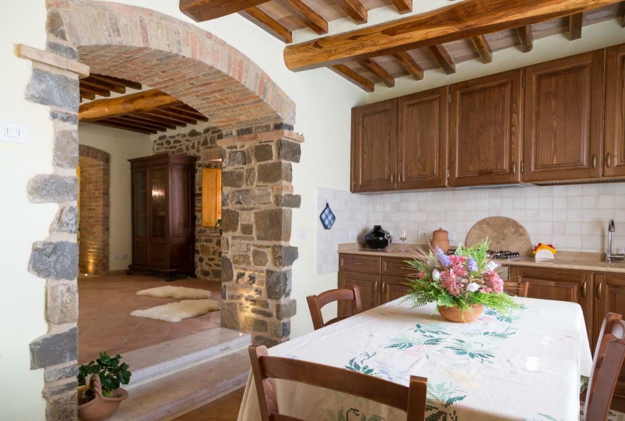 Apartament Little Val D'Orcia Montenero d'Orcia Zewnętrze zdjęcie